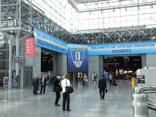 Report from the 135 AES Convention in New York 2013