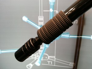 rubberized boom pole end