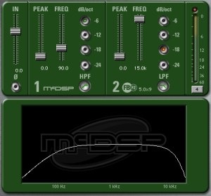 McDSP FilterBank F2 for RTAS with sliding faders