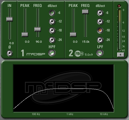 McDSP FilterBank F2 for RTAS with sliding faders