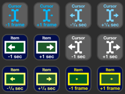 Custom DAW Nudge Icons for Streamdeck